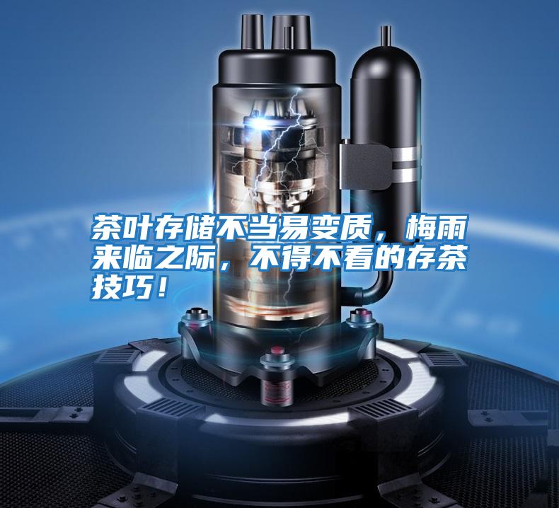 茶葉存儲不當易變質，梅雨來臨之際，不得不看的存茶技巧！
