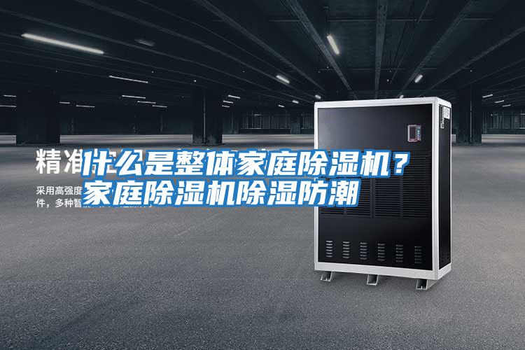 什么是整體家庭除濕機? 家庭除濕機除濕防潮