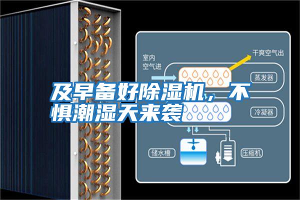 及早備好除濕機，不懼潮濕天來襲