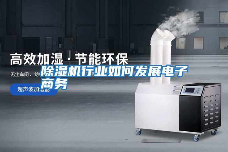 除濕機行業(yè)如何發(fā)展電子商務