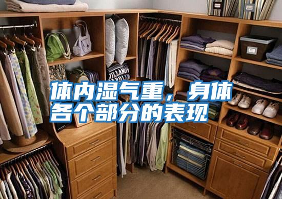 體內(nèi)濕氣重，身體各個部分的表現(xiàn)