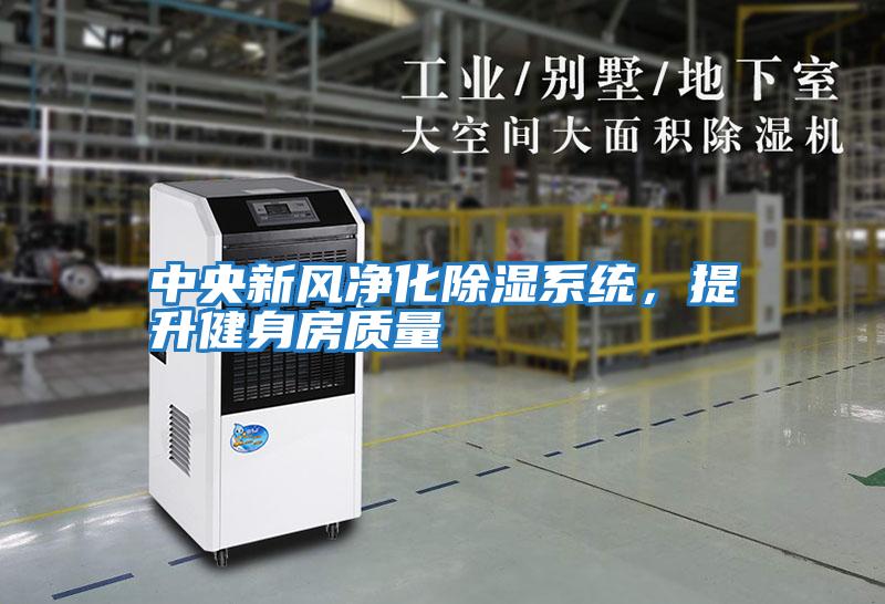 中央新風凈化除濕系統，提升健身房質量