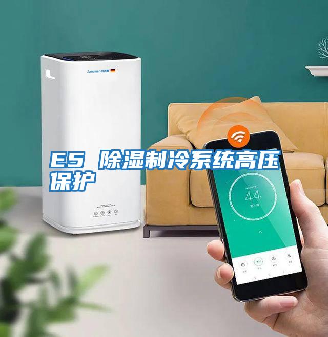 E5 除濕制冷系統高壓保護