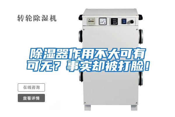 除濕器作用不大可有可無？事實卻被打臉！
