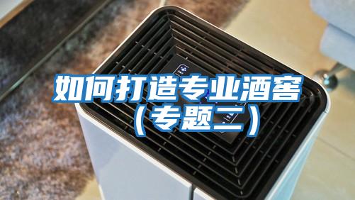 如何打造專業酒窖（專題二）