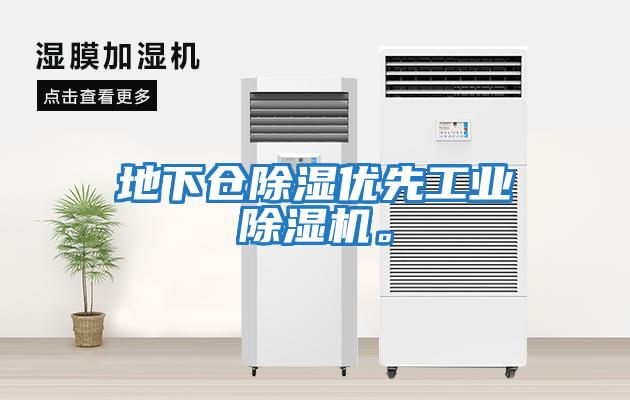 地下倉除濕優先工業除濕機。