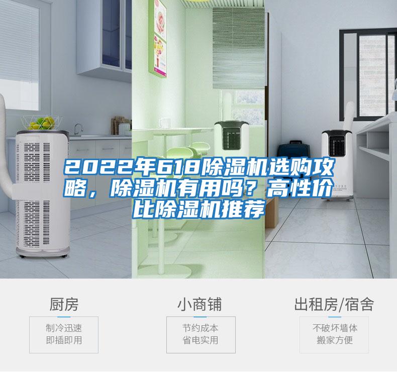 2022年618除濕機選購攻略，除濕機有用嗎？高性價比除濕機推薦
