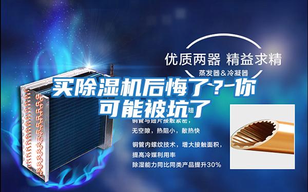 買除濕機(jī)后悔了？你可能被坑了