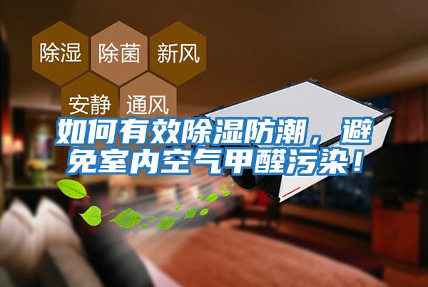 如何有效除濕防潮，避免室內(nèi)空氣甲醛污染！