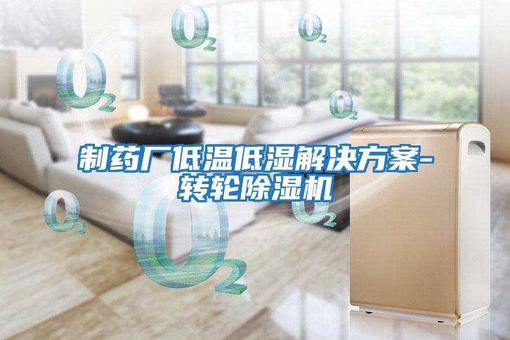 制藥廠(chǎng)低溫低濕解決方案-轉(zhuǎn)輪除濕機(jī)