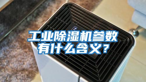 工業除濕機參數有什么含義？