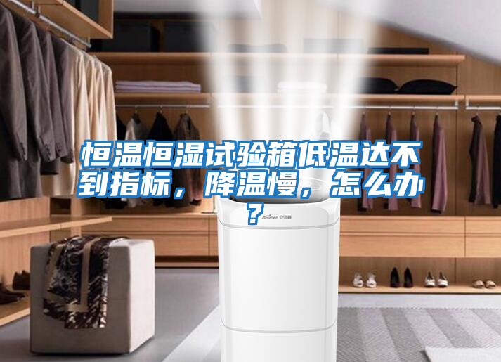 恒溫恒濕試驗箱低溫達不到指標，降溫慢，怎么辦？