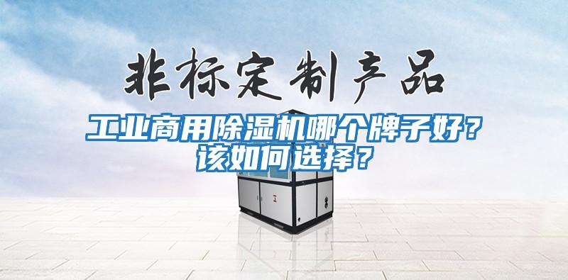 工業商用除濕機哪個牌子好？該如何選擇？