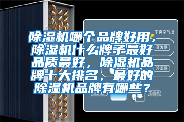 除濕機(jī)哪個(gè)品牌好用,除濕機(jī)什么牌子最好品質(zhì)最好,除濕機(jī)品牌十大排名,最好的除濕機(jī)品牌有哪些?