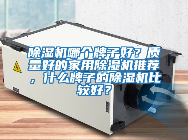 除濕機(jī)哪個牌子好?質(zhì)量好的家用除濕機(jī)推薦,什么牌子的除濕機(jī)比較好?